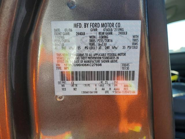 Photo 11 VIN: 1FMCU96H06KC27698 - FORD ESCAPE 