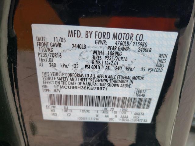 Photo 12 VIN: 1FMCU96H36KB79971 - FORD ESCAPE HEV 