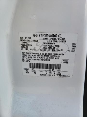 Photo 12 VIN: 1FMCU96H85KD54584 - FORD ESCAPE HEV 