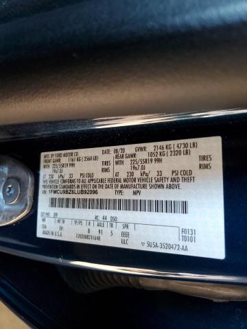 Photo 12 VIN: 1FMCU9BZ6LUB92096 - FORD ESCAPE 