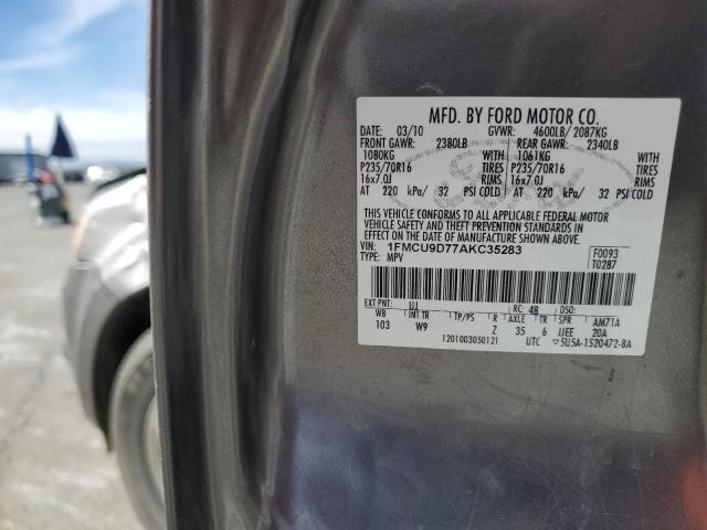 Photo 11 VIN: 1FMCU9D77AKC35283 - FORD ESCAPE XLT 