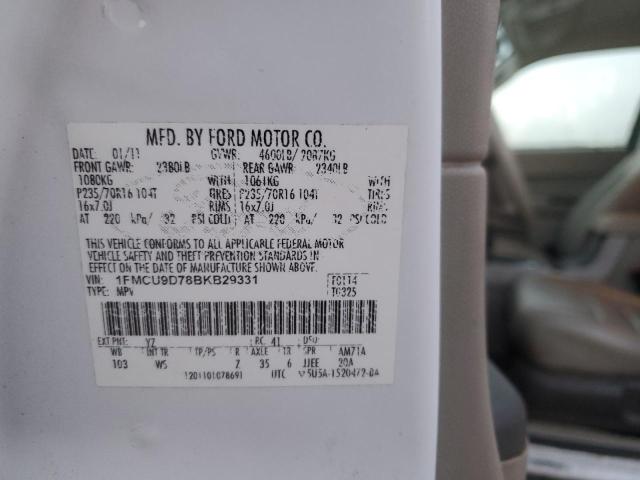 Photo 11 VIN: 1FMCU9D78BKB29331 - FORD ESCAPE 