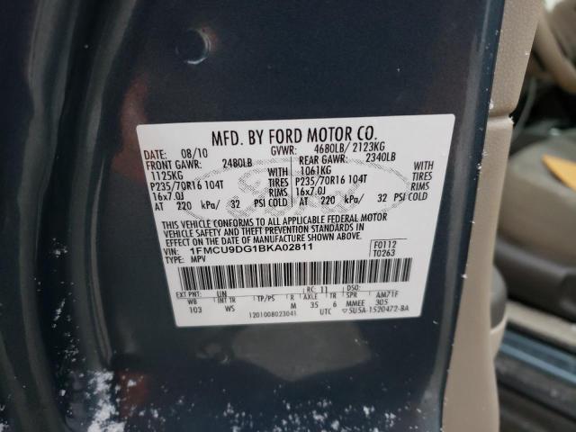 Photo 12 VIN: 1FMCU9DG1BKA02811 - FORD ESCAPE XLT 