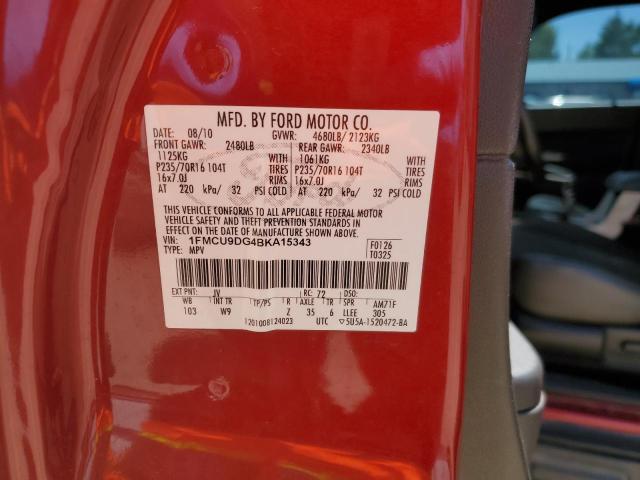 Photo 12 VIN: 1FMCU9DG4BKA15343 - FORD ESCAPE 