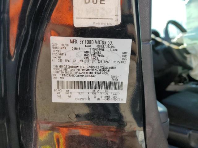 Photo 11 VIN: 1FMCU9DG5AKB66349 - FORD ESCAPE 