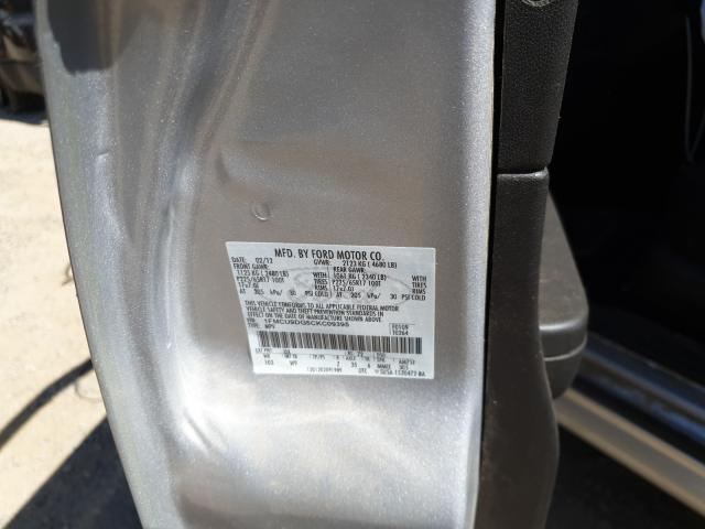 Photo 9 VIN: 1FMCU9DG5CKC09395 - FORD ESCAPE XLT 