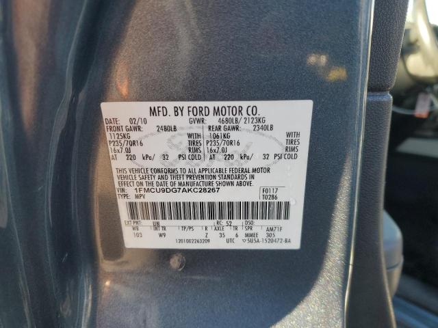 Photo 12 VIN: 1FMCU9DG7AKC28267 - FORD ESCAPE XLT 