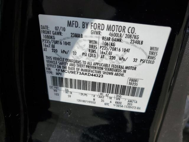 Photo 11 VIN: 1FMCU9E73AKD44323 - FORD ESCAPE 