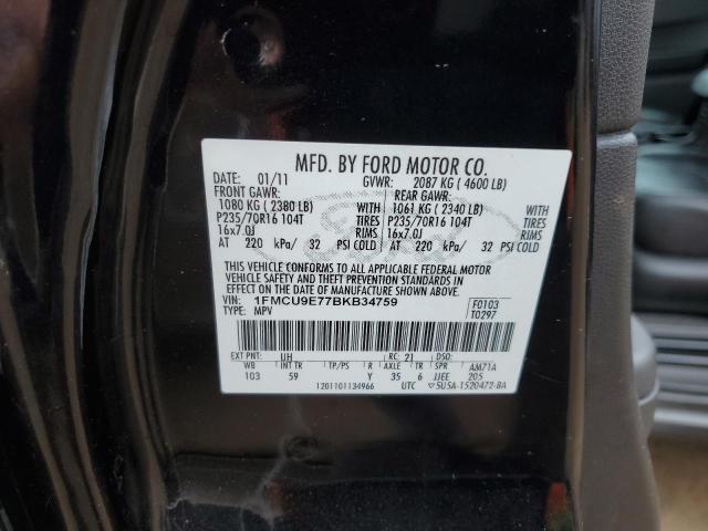 Photo 12 VIN: 1FMCU9E77BKB34759 - FORD ESCAPE 