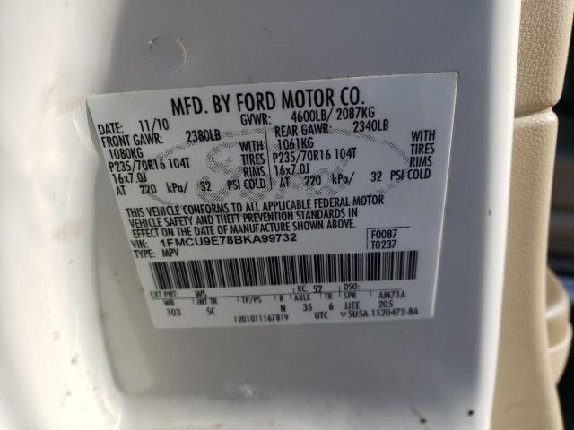 Photo 12 VIN: 1FMCU9E78BKA99732 - FORD ESCAPE LIM 