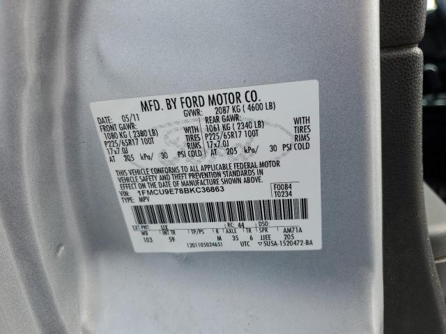 Photo 12 VIN: 1FMCU9E78BKC36863 - FORD ESCAPE LIM 