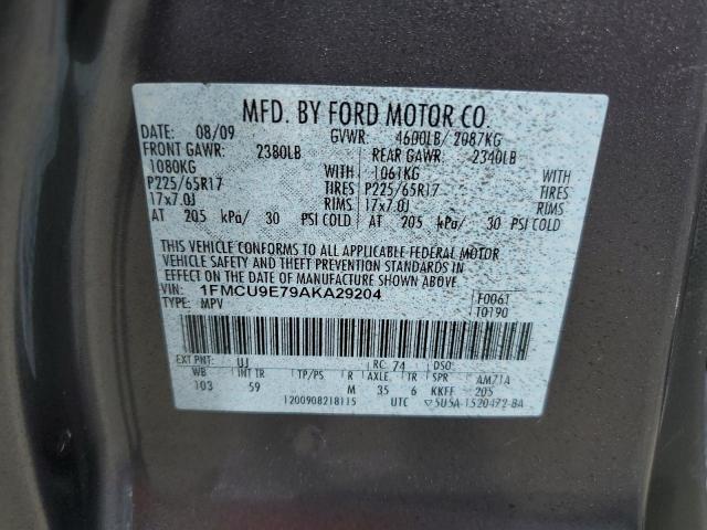 Photo 12 VIN: 1FMCU9E79AKA29204 - FORD ESCAPE LIM 