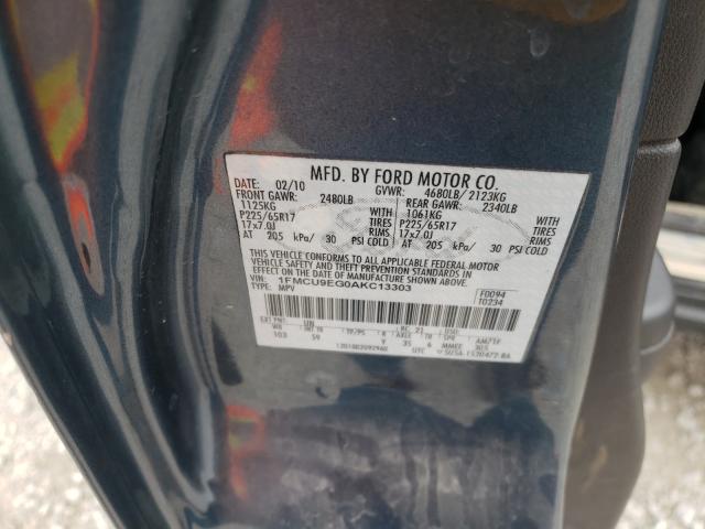 Photo 9 VIN: 1FMCU9EG0AKC13303 - FORD ESCAPE LIM 