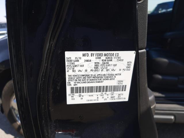 Photo 9 VIN: 1FMCU9EG0AKC94657 - FORD ESCAPE LIM 