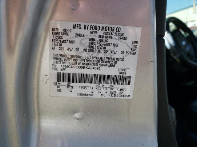 Photo 11 VIN: 1FMCU9EG0BKA34695 - FORD ESCAPE 