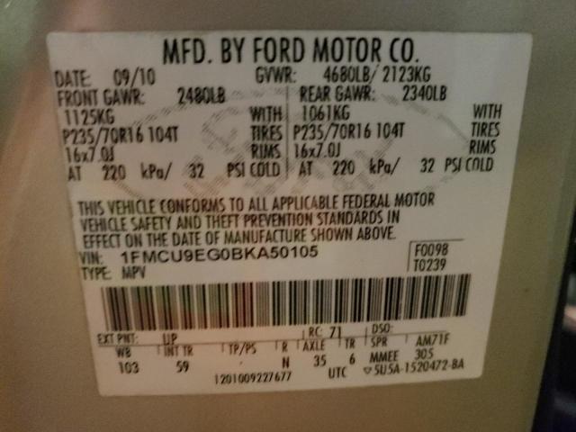 Photo 11 VIN: 1FMCU9EG0BKA50105 - FORD ESCAPE LIM 