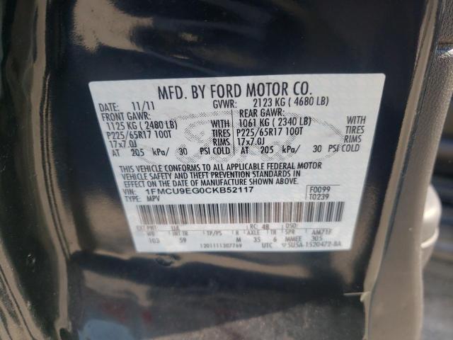 Photo 11 VIN: 1FMCU9EG0CKB52117 - FORD ESCAPE LIM 