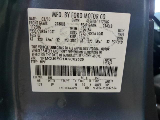 Photo 12 VIN: 1FMCU9EG1AKC62526 - FORD ESCAPE LIM 