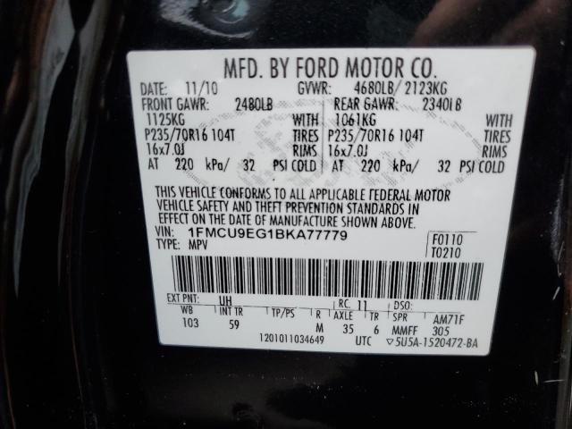 Photo 12 VIN: 1FMCU9EG1BKA77779 - FORD ESCAPE 