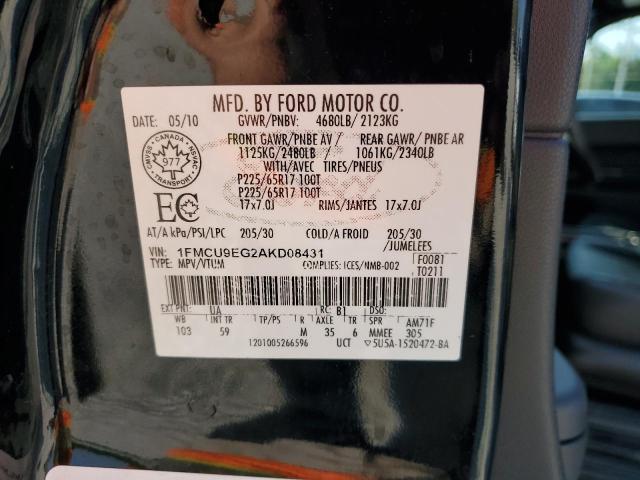 Photo 12 VIN: 1FMCU9EG2AKD08431 - FORD ESCAPE 