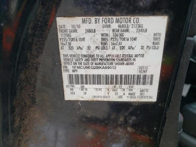 Photo 9 VIN: 1FMCU9EG2BKA69013 - FORD ESCAPE LIM 