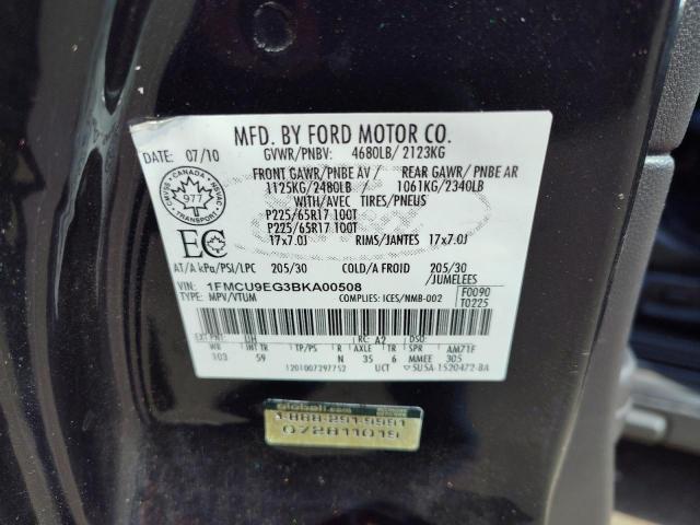 Photo 12 VIN: 1FMCU9EG3BKA00508 - FORD ESCAPE 