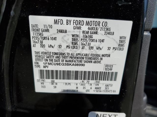 Photo 12 VIN: 1FMCU9EG3BKA98990 - FORD ESCAPE 