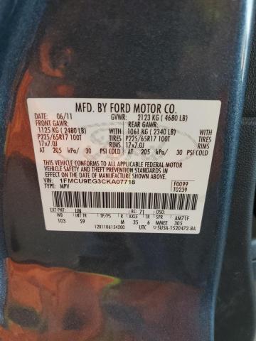 Photo 13 VIN: 1FMCU9EG3CKA07718 - FORD ESCAPE LIM 