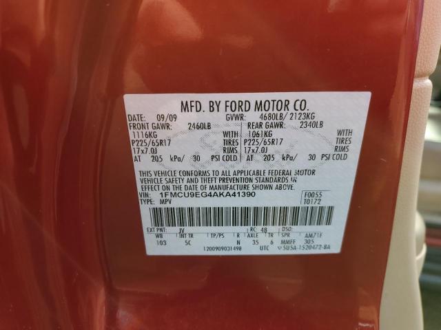 Photo 11 VIN: 1FMCU9EG4AKA41390 - FORD ESCAPE 