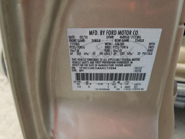 Photo 12 VIN: 1FMCU9EG4AKC13594 - FORD ESCAPE 