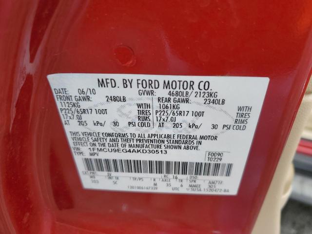 Photo 12 VIN: 1FMCU9EG4AKD30513 - FORD ESCAPE LIM 