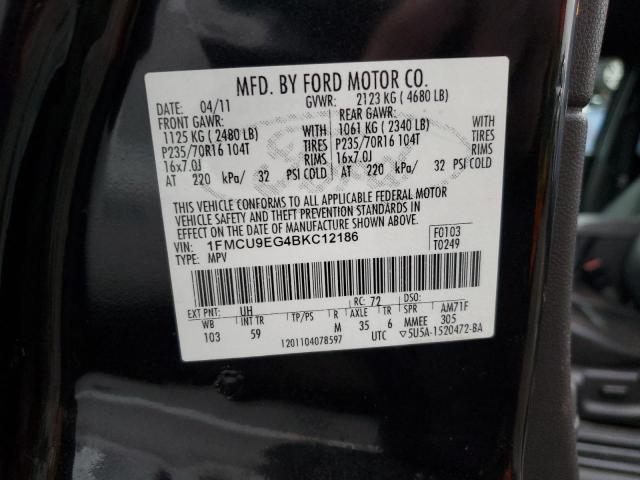 Photo 11 VIN: 1FMCU9EG4BKC12186 - FORD ESCAPE 