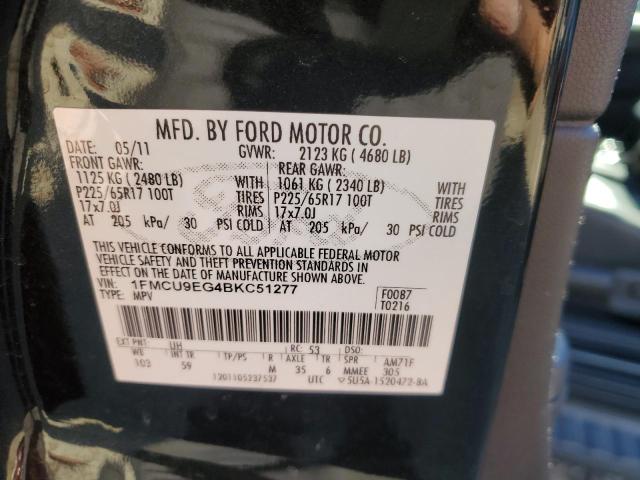 Photo 12 VIN: 1FMCU9EG4BKC51277 - FORD ESCAPE LIM 