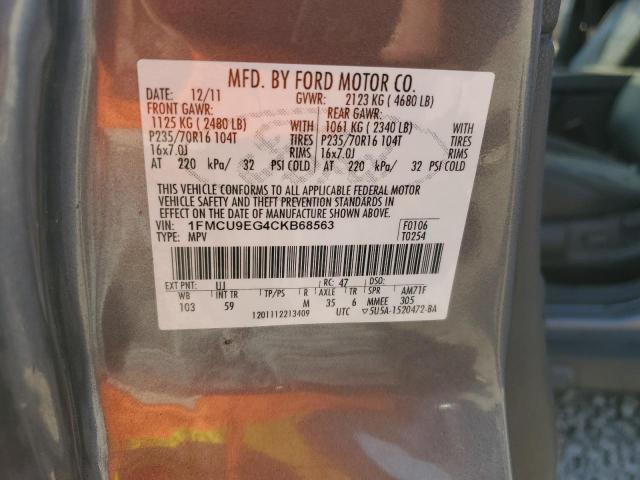 Photo 13 VIN: 1FMCU9EG4CKB68563 - FORD ESCAPE LIM 