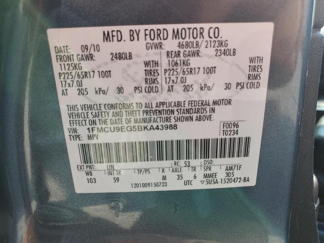 Photo 11 VIN: 1FMCU9EG5BKA43988 - FORD ESCAPE LIM 