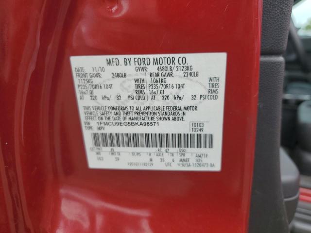 Photo 11 VIN: 1FMCU9EG5BKA98571 - FORD ESCAPE LIM 