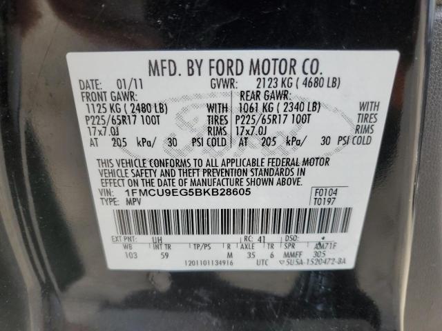 Photo 11 VIN: 1FMCU9EG5BKB28605 - FORD ESCAPE LIM 