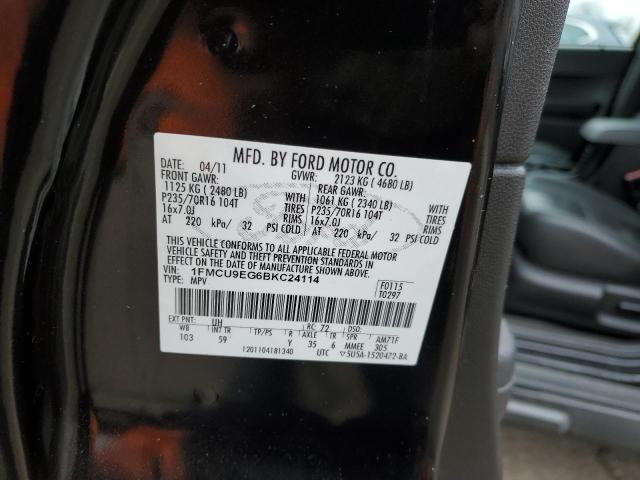 Photo 12 VIN: 1FMCU9EG6BKC24114 - FORD ESCAPE LIM 