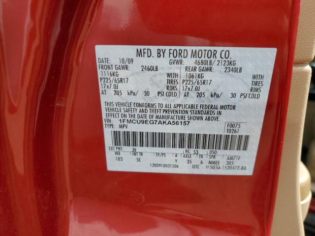 Photo 11 VIN: 1FMCU9EG7AKA56157 - FORD ESCAPE LIM 