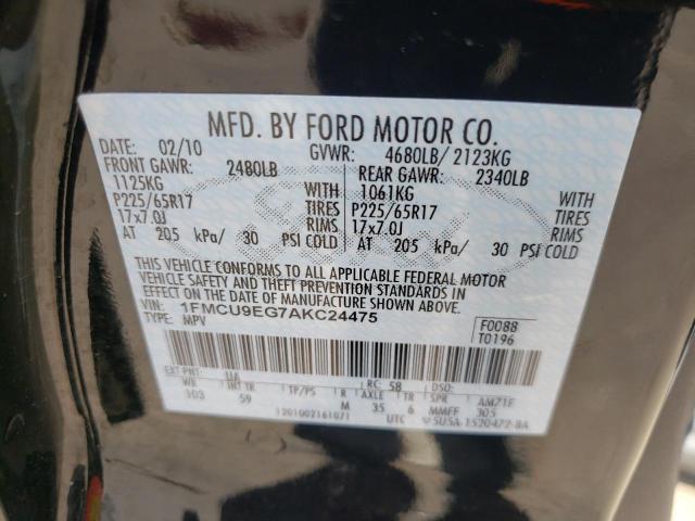 Photo 9 VIN: 1FMCU9EG7AKC24475 - FORD ESCAPE LIM 