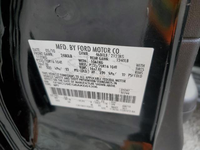 Photo 12 VIN: 1FMCU9EG8AKD01306 - FORD ESCAPE LIM 