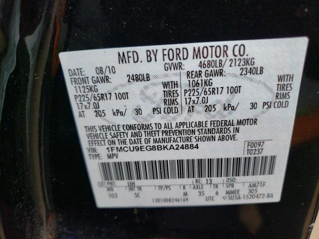 Photo 9 VIN: 1FMCU9EG8BKA24884 - FORD ESCAPE LIM 