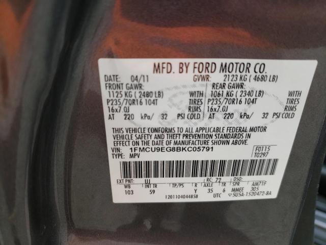 Photo 11 VIN: 1FMCU9EG8BKC05791 - FORD ESCAPE 