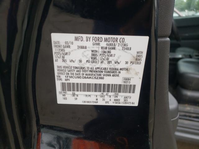 Photo 9 VIN: 1FMCU9EG9AKC52360 - FORD ESCAPE LIM 