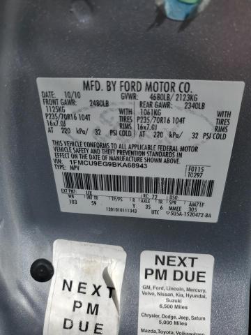 Photo 12 VIN: 1FMCU9EG9BKA68943 - FORD ESCAPE 