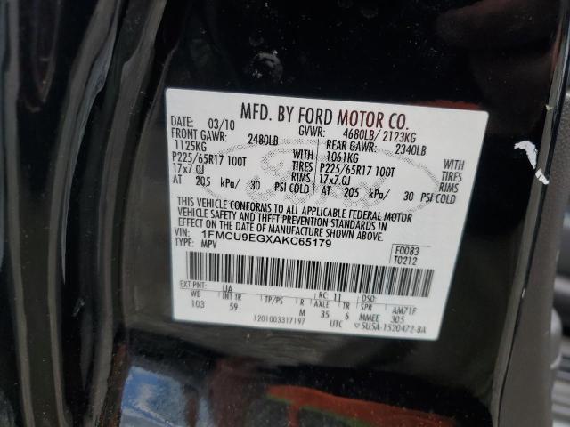 Photo 12 VIN: 1FMCU9EGXAKC65179 - FORD ESCAPE 