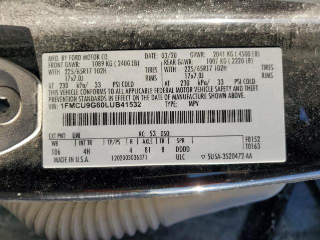 Photo 12 VIN: 1FMCU9G60LUB41532 - FORD ESCAPE 