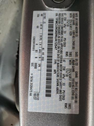 Photo 12 VIN: 1FMCU9G60NUA12547 - FORD ESCAPE SE 