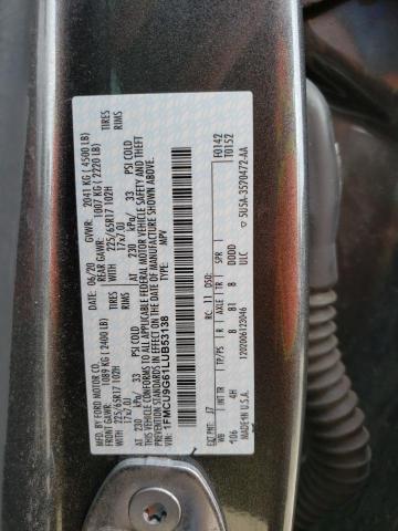 Photo 13 VIN: 1FMCU9G61LUB53138 - FORD ESCAPE SE 