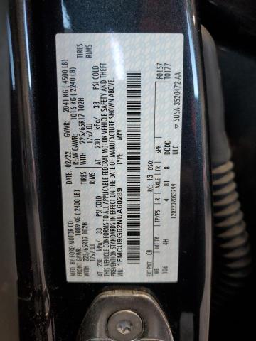 Photo 12 VIN: 1FMCU9G62NUA60289 - FORD ESCAPE SE 